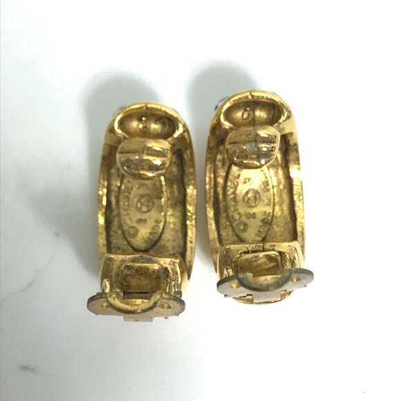 Chanel Vintage Clip-On Earrings #228848C48B - Picture 6 of 9